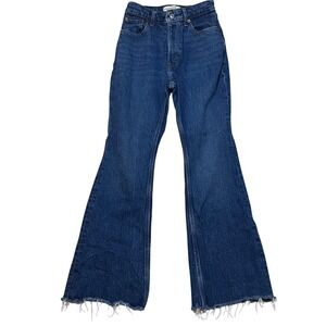 Abercrombie & Fitch Jeans Womens 25/0s Blue The Vintage Flare Curve High Rise